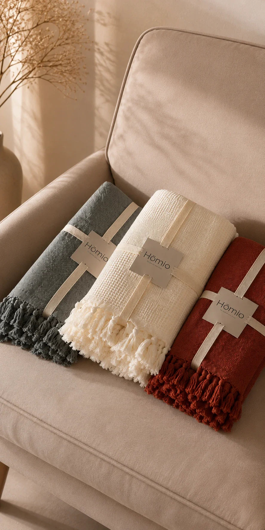 Homio Throw Blankets