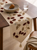 Ember Leaves Table Runner