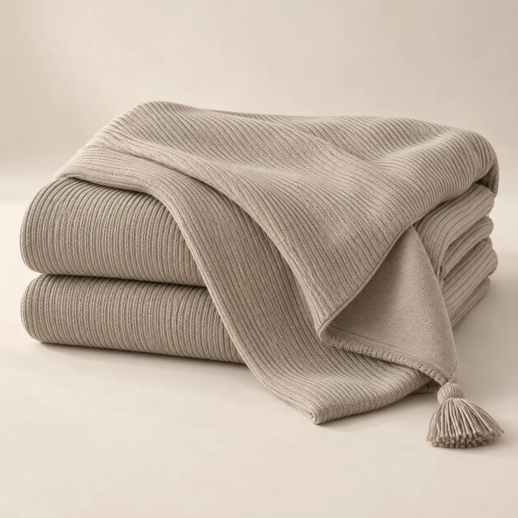 Holm Ribbed Throw