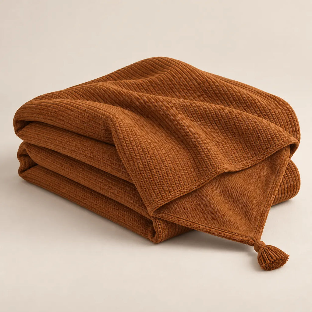 Holm Ribbed Throw