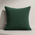 Forest Green Boucle Cushion