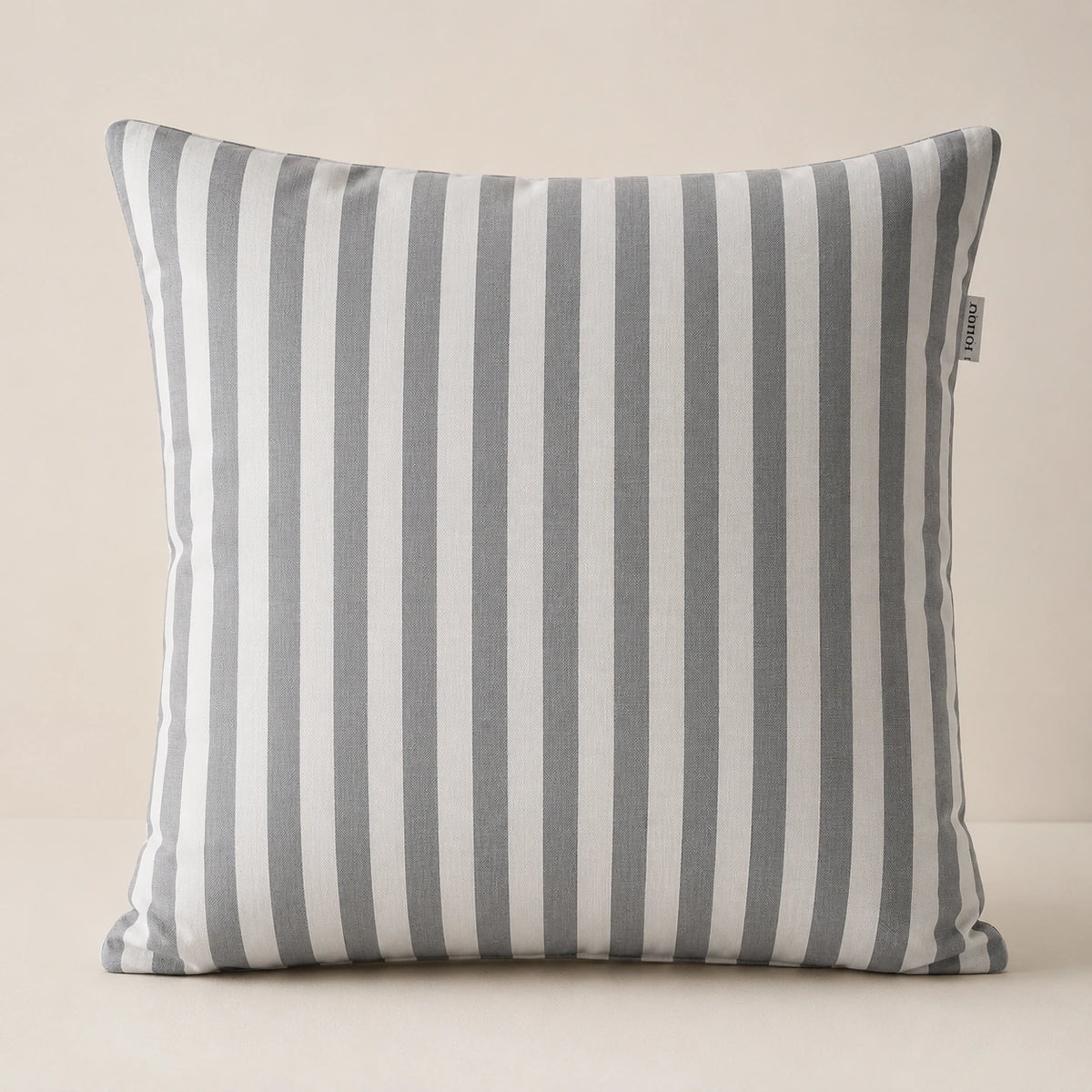 Grey Stripe Cushion