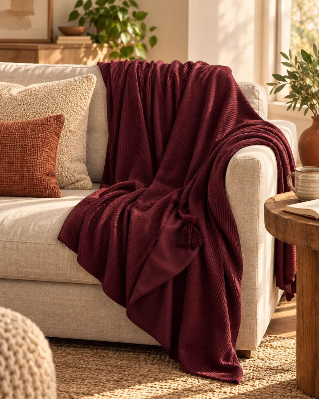 Holm Ribbed Throw