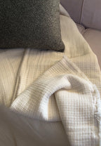 Cream Throw