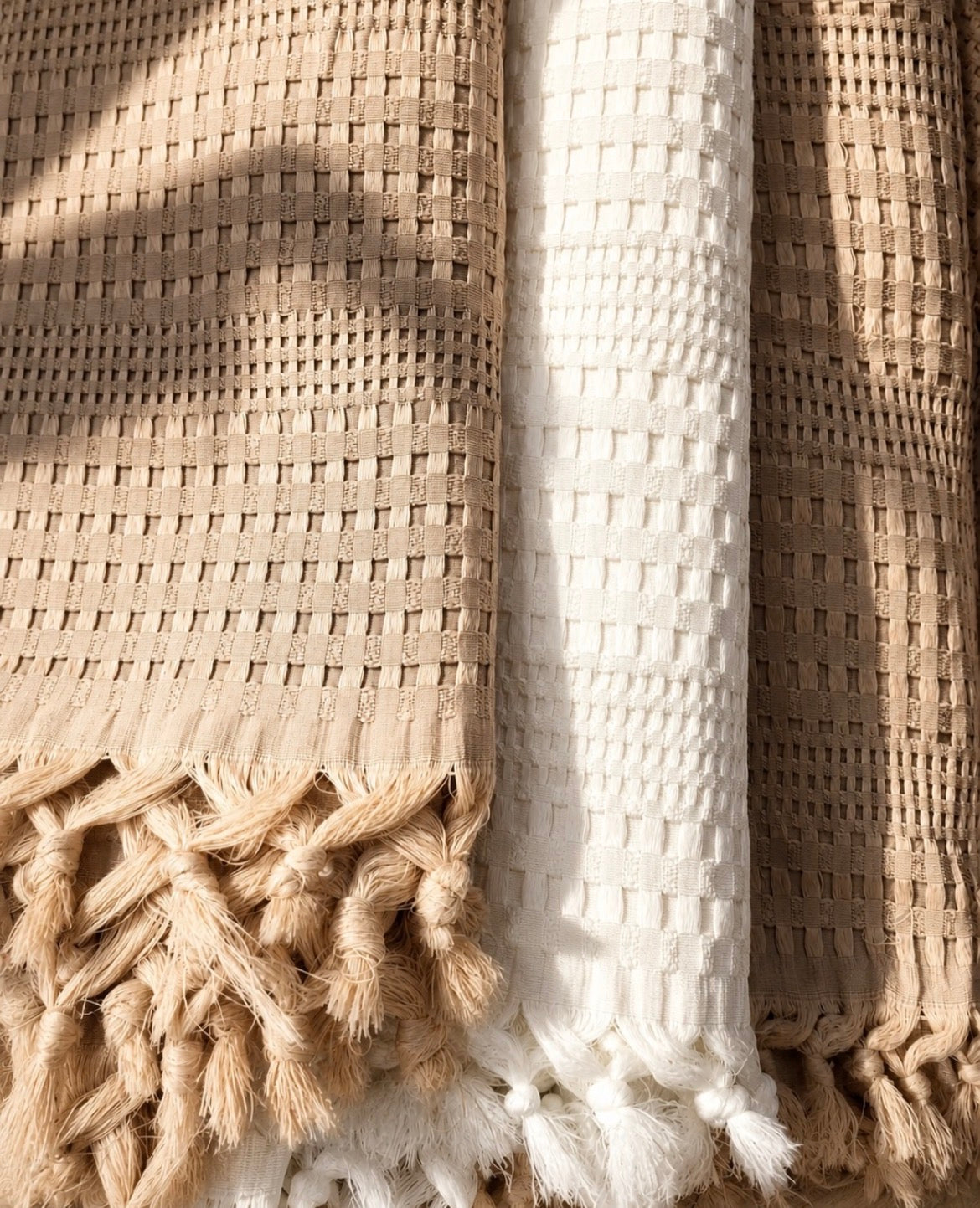 Waffle Weave Throw