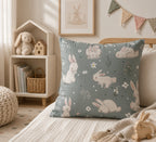 Bunny Meadow Cushion