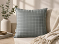 Grid Check Cushion