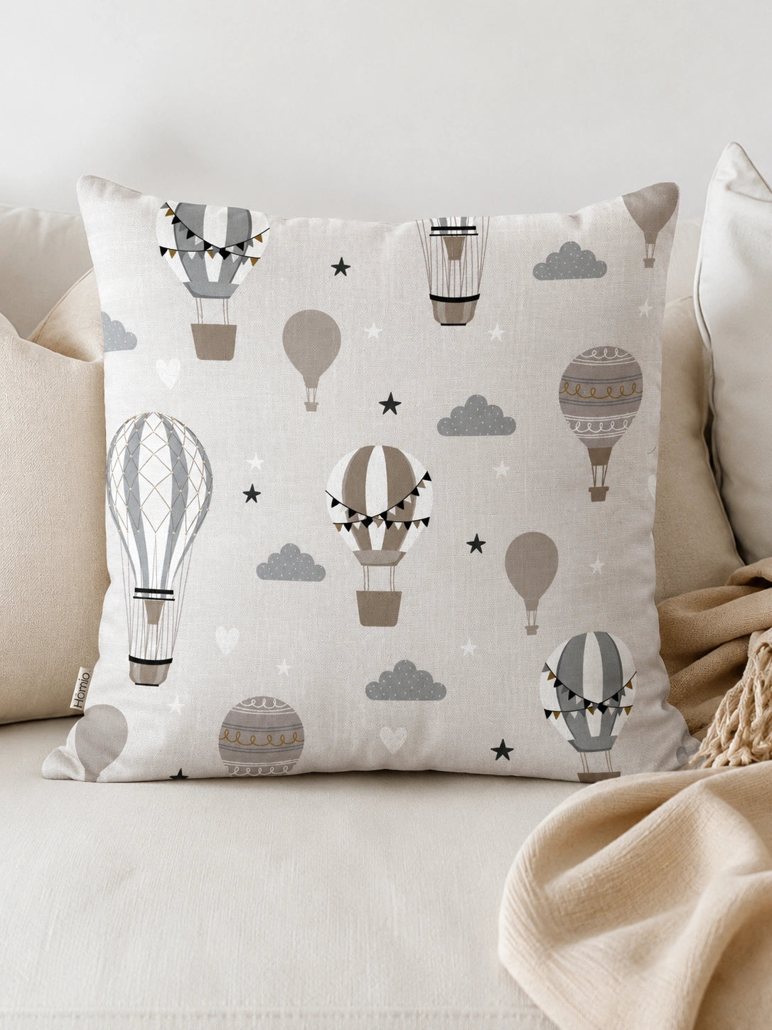 Hot Air Balloon Cushion