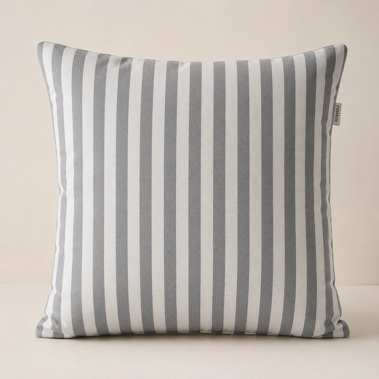 Grey Stripe Cushion